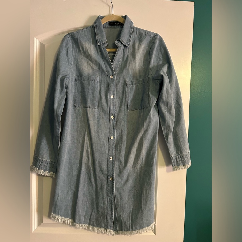 Denim dress
